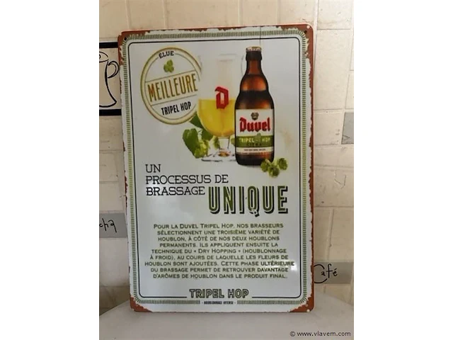 Retrolook sierbord - afbeelding 1 van  1