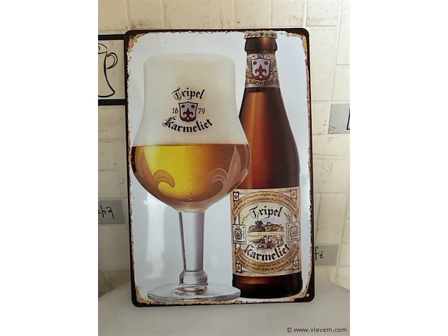 Retrolook sierbord - afbeelding 1 van  1