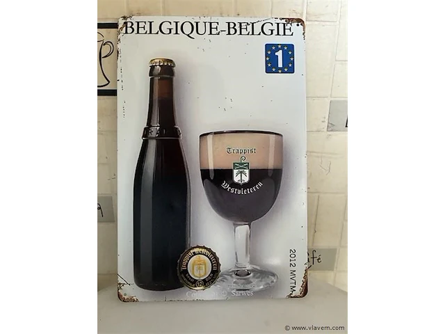 Retrolook sierbord - afbeelding 1 van  1