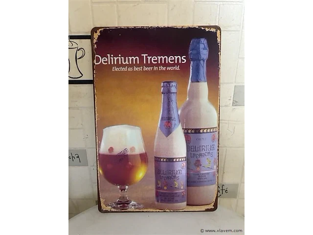 Retrolook sierbord - afbeelding 1 van  1