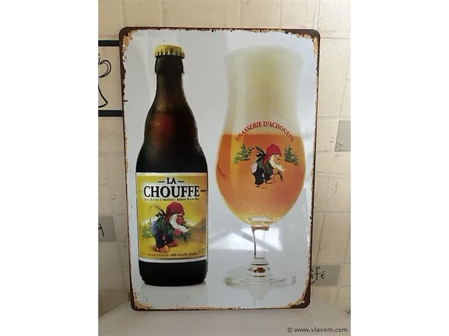 Retrolook sierbord - afbeelding 1 van  1