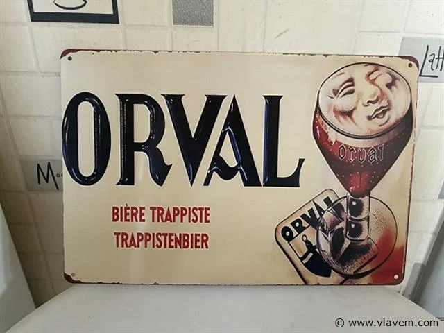 Retrolook sierbord - afbeelding 1 van  1