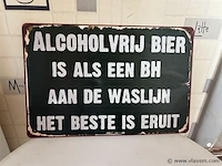 Retrolook sierbord - afbeelding 1 van  1