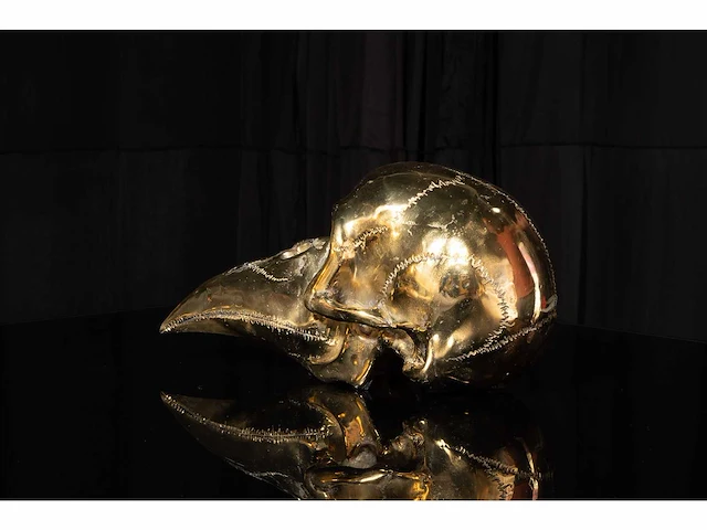 Reus "half man & half bird" - 35 x 15 x 17 cm - limited edition - certificaat - afbeelding 3 van  8