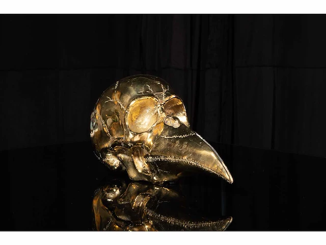 Reus "half man & half bird" - 35 x 15 x 17 cm - limited edition - certificaat - afbeelding 4 van  8