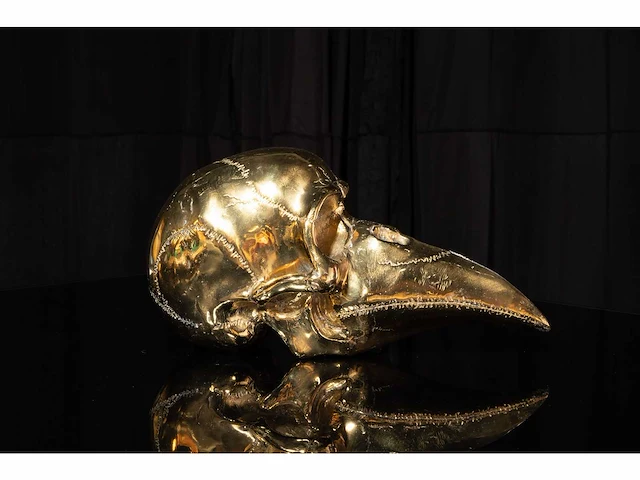Reus "half man & half bird" - 35 x 15 x 17 cm - limited edition - certificaat - afbeelding 5 van  8