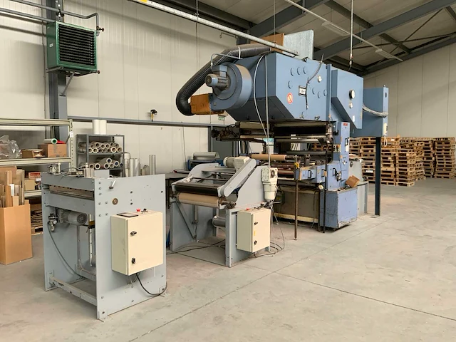 Revaplast rol op rol industriële lamineermachine - afbeelding 1 van  10