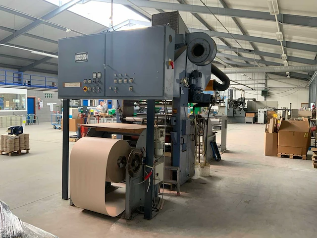 Revaplast rol op rol industriële lamineermachine - afbeelding 5 van  10
