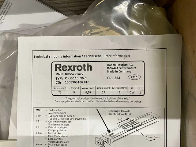 Rexroth - lineaire geleiding - afbeelding 8 van  8