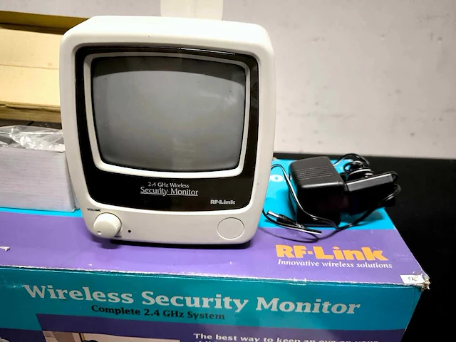 Rf link - wireless security monitor - beveiligingsmonitor - afbeelding 2 van  4
