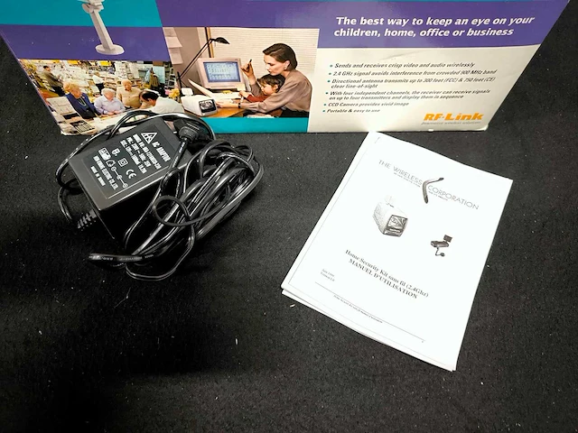 Rf link - wireless security monitor - beveiligingsmonitor - afbeelding 3 van  4