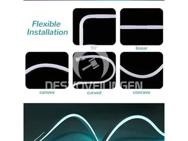 Rgb led strip 30 m - afbeelding 4 van  4
