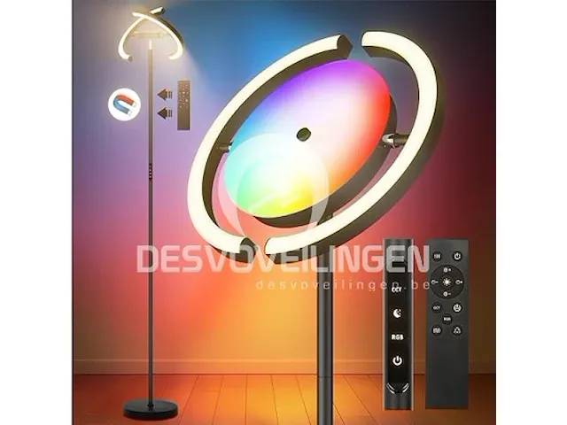 Rgb led vloerlamp - afbeelding 1 van  3