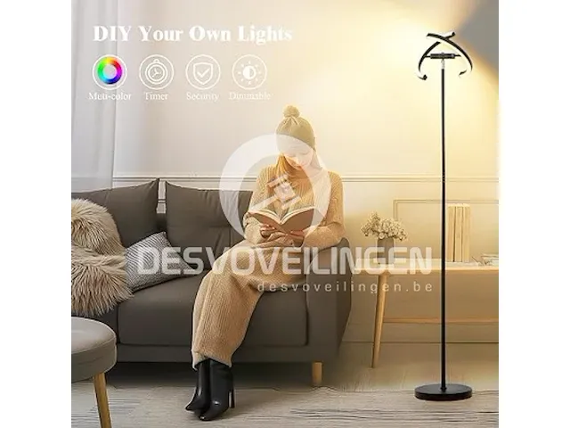 Rgb led vloerlamp - afbeelding 2 van  3