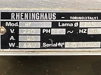 Rheninghaus snijmachine - afbeelding 3 van  5
