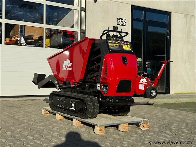 Rhino-cross t50fl ride on track dumper - afbeelding 3 van  9