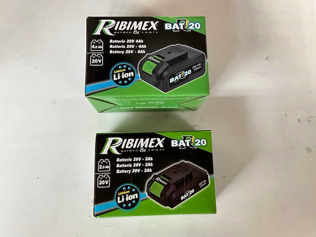 Ribimex bouwplaats radio + 2x batterij - afbeelding 6 van  7