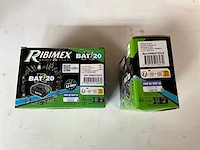 Ribimex bouwplaats radio + 2x batterij - afbeelding 7 van  7