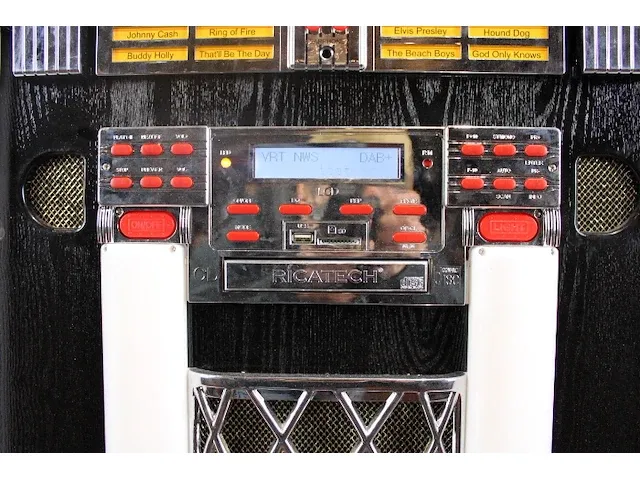 Ricatech retro led jukebox - afbeelding 5 van  8