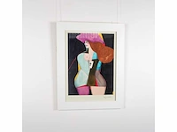 Richard lindner 1971 - lithografieën. 105x60 cm - gelimiteerde editie - afbeelding 2 van  3