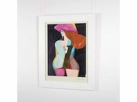Richard lindner 1971 - lithografieën. 105x60 cm - gelimiteerde editie - afbeelding 3 van  3