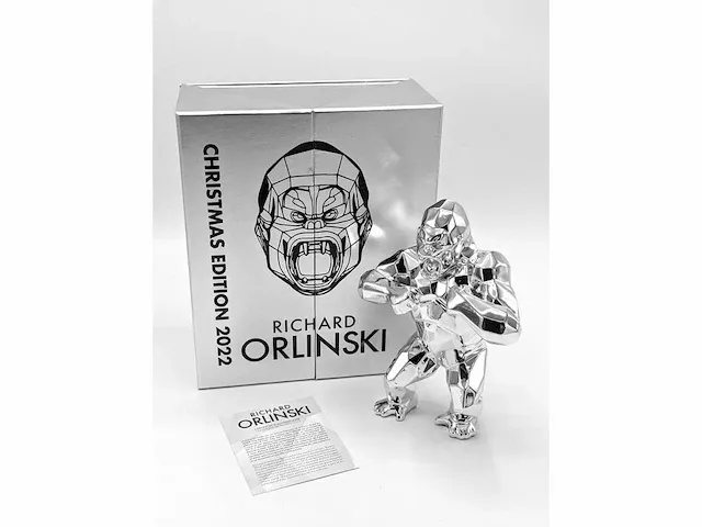 Richard orlinski - kong silver (kersteditie 2022) - afbeelding 5 van  7