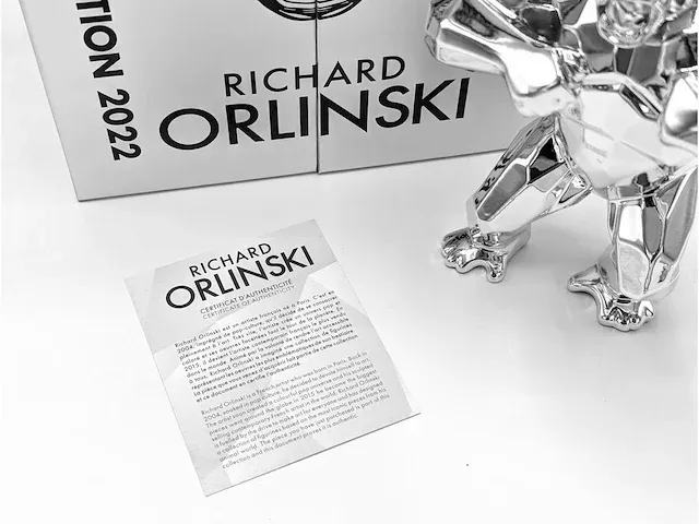 Richard orlinski - kong silver (kersteditie 2022) - afbeelding 6 van  7