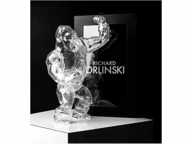 Richard orlinski (1966) - kong toy doorzichtig vinyl (2024) - afbeelding 1 van  5