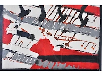 Richard tolmeyer - acryl op papier - ingelijst - afbeelding 3 van  6