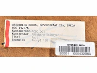 Richard tolmeyer - acryl op papier - ingelijst - afbeelding 6 van  6