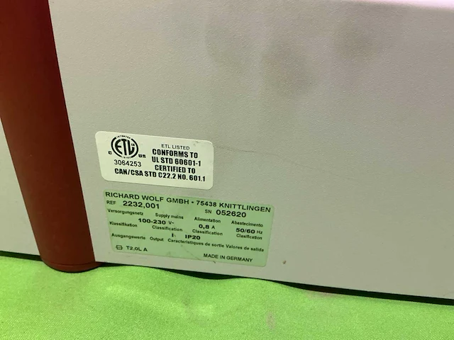 Richard wolf 2232 laparo co2- pneu insufflator - afbeelding 5 van  6