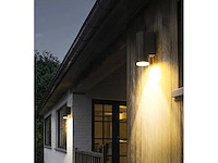 Richtbare led wandlamp – sw-145 – 5w – 3500k warm wit – zwart – ip54 – aluminium (x6) - afbeelding 3 van  5