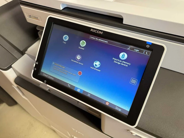 Ricoh mp c5504 - multifunctionele printer - afbeelding 4 van  14