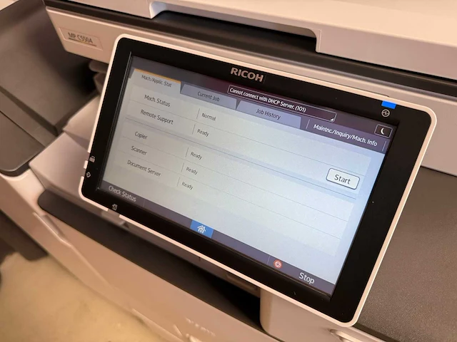 Ricoh mp c5504 - multifunctionele printer - afbeelding 5 van  14