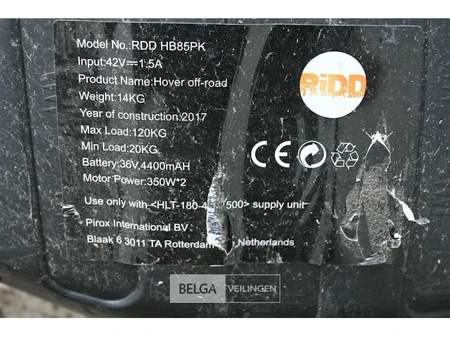 Ridd hooverboard - afbeelding 5 van  5