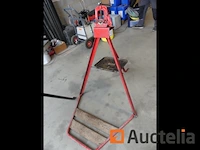 Ridgid 460 buisbankschroef, virax werkbank - afbeelding 4 van  8