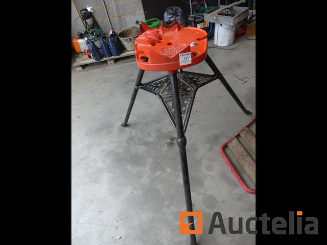 Ridgid 460 buisbankschroef, virax werkbank - afbeelding 5 van  8