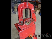 Ridgid 460 buisbankschroef, virax werkbank - afbeelding 6 van  8