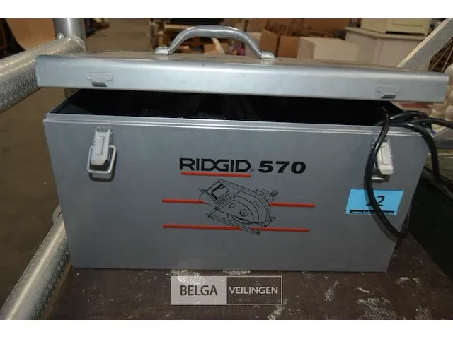 Ridgid 570 zaagmachine met list - afbeelding 1 van  7
