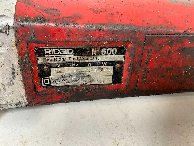 Ridgid 600 draadsnijmachine - afbeelding 6 van  7