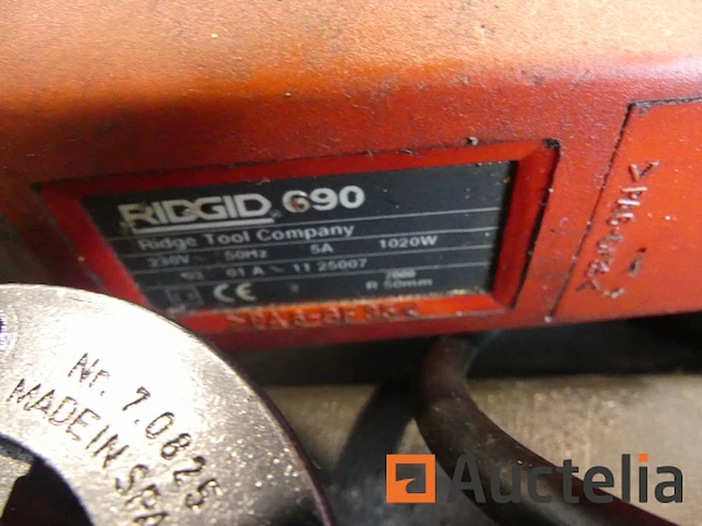 Ridgid 690 draadsnijmachine - afbeelding 9 van  9