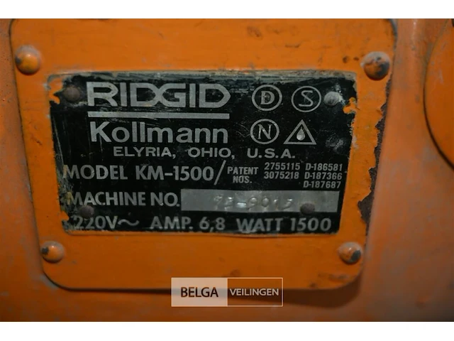 Ridgid afvoerontstopper - afbeelding 4 van  8