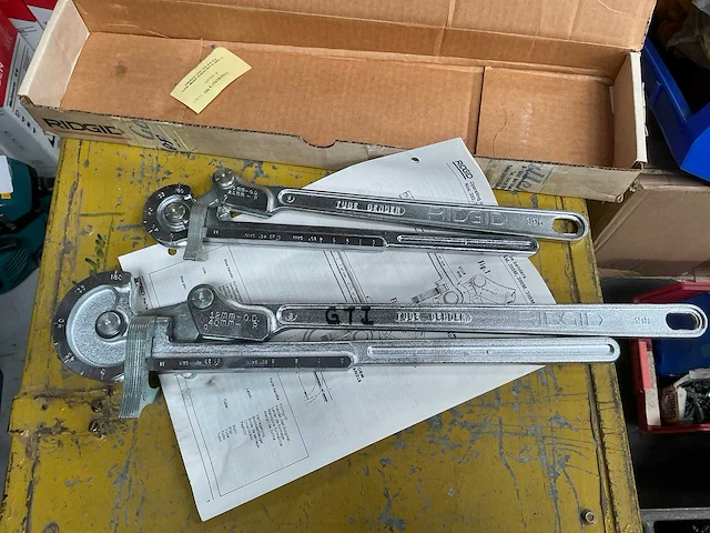 Ridgid buisbuiger (3x) - afbeelding 1 van  4
