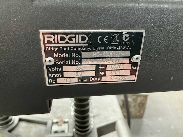 Ridgid gatenzaag - afbeelding 4 van  4