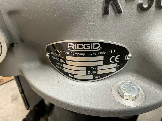 Ridgid k-50 x segmentveermachine/rioolontstopper - afbeelding 2 van  6