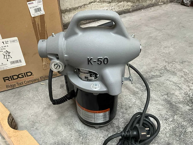 Ridgid k-50 x segmentveermachine/rioolontstopper - afbeelding 5 van  6