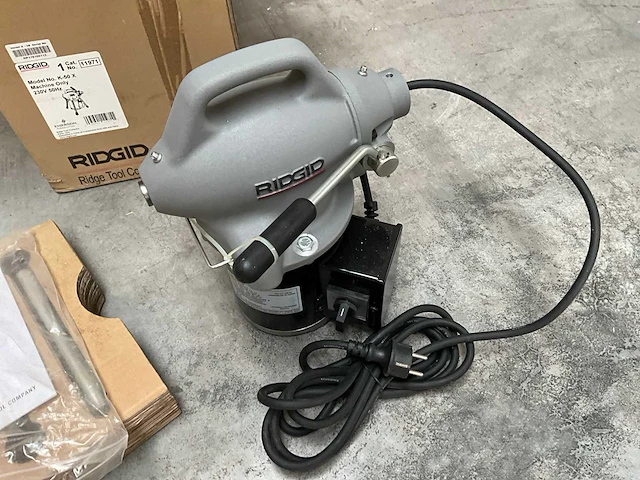 Ridgid k-50 x segmentveermachine/rioolontstopper - afbeelding 6 van  6
