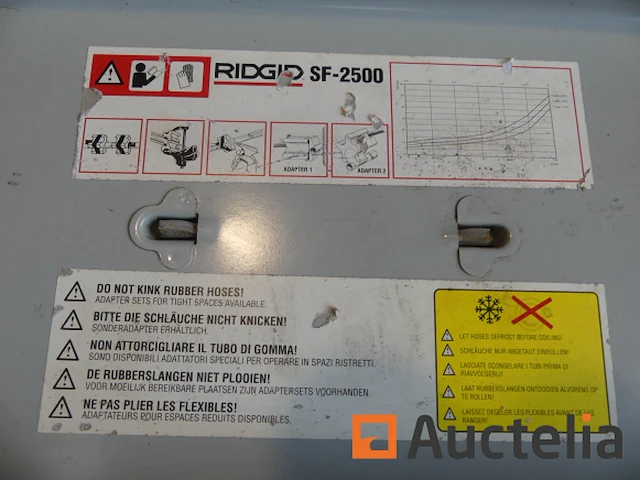 Ridgid pijp vriezer sf-2500r/f - afbeelding 5 van  6