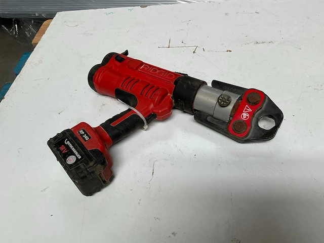 Ridgid rp 340-b accu perstang - afbeelding 4 van  6