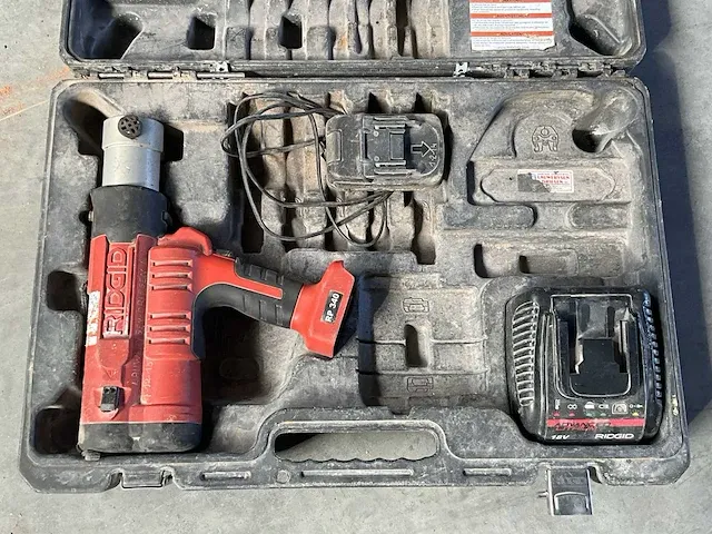 Ridgid rp340 accu persmachine - afbeelding 1 van  2